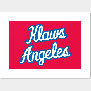 Klaws Angeles - Red Posters and Art